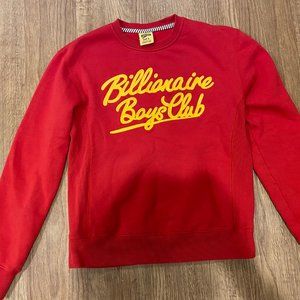Red Crew Neck Sweatshirt - Billionaire Boys Club